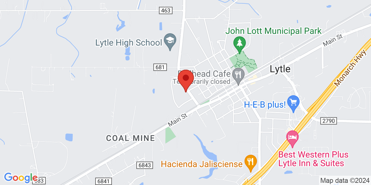 Map of Lytle Public Library